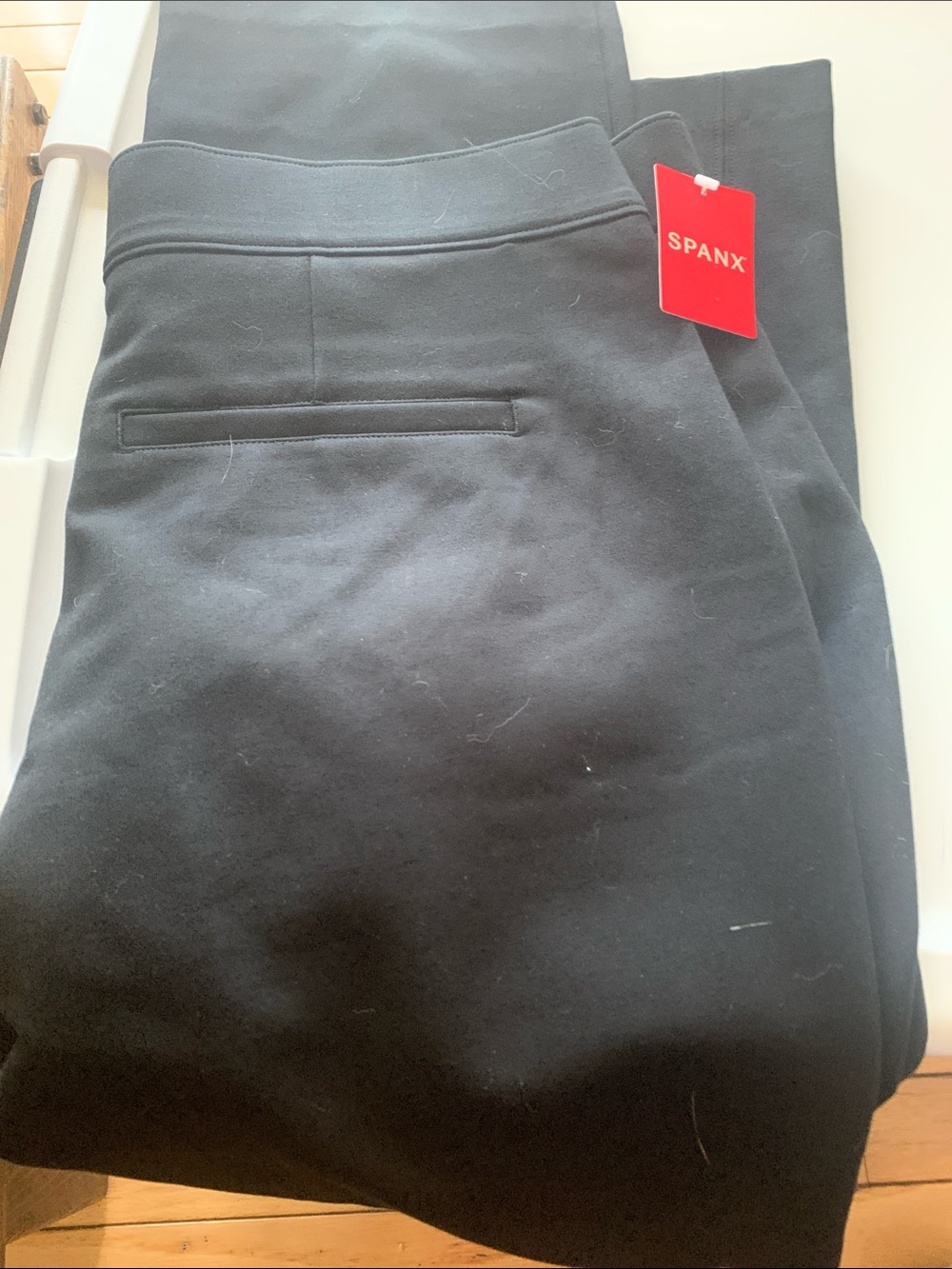 SPANX PONTE PANTS SIZE XL BLACK